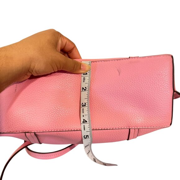 Nanette Lepore Women's Pink Leather Shoulder Bag - Picture 11 of 13
